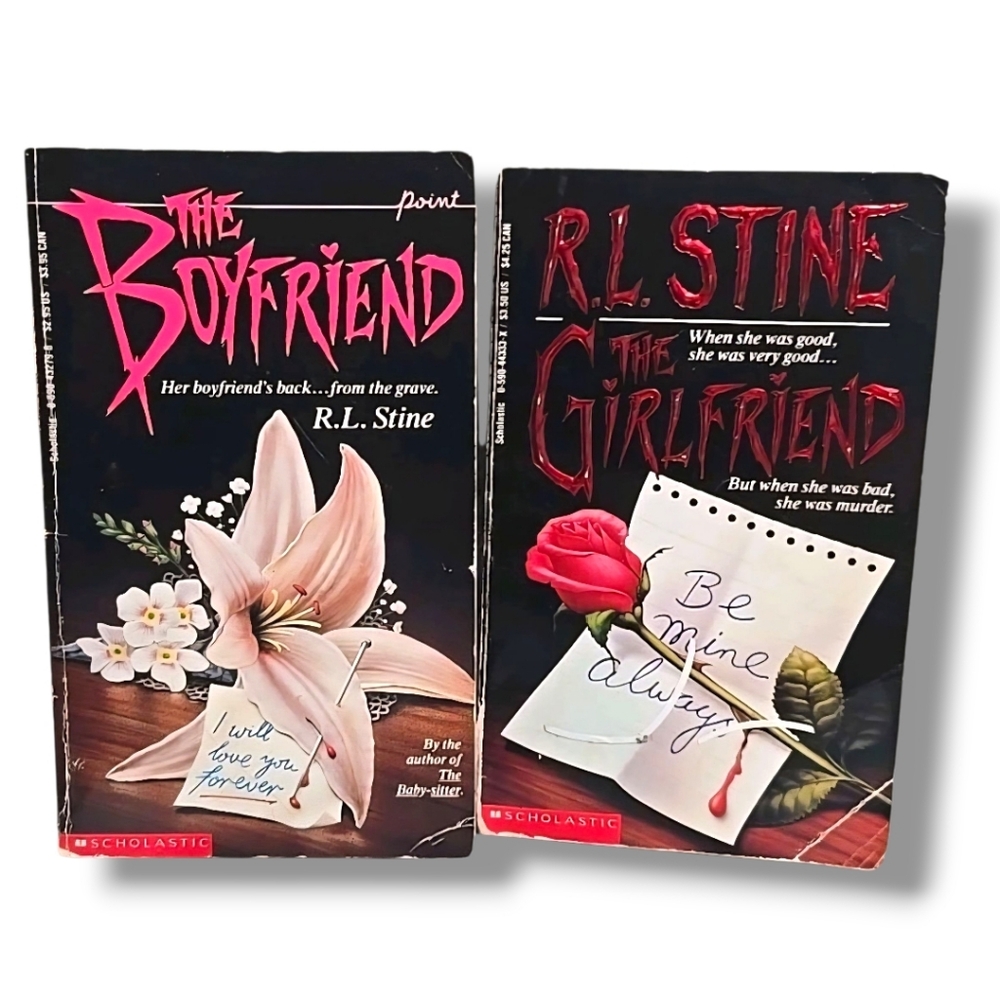 R.L. Stine Fear Street The Boyfriend + The Girlfriend First Edition Lot